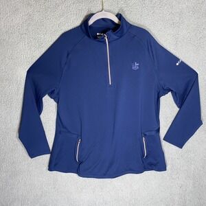 NWOT Columbia Golf Women's Sz 2XL Omni-Wick "Outward Nine" 1/4 Zip Pullover ECA